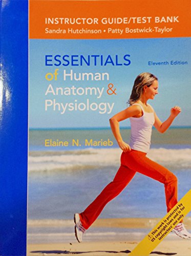 Stock image for Essentials of Human Anatomy & Physiology - Instructor Guide/Test Bank for sale by SecondSale