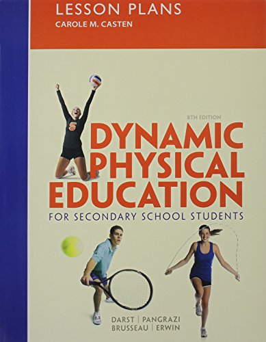Beispielbild fr Lesson Plans for Dynamic Physical Education for Secondary School Students zum Verkauf von HPB-Red