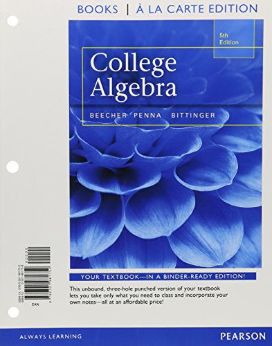 9780321970008: College Algebra with Integrated Review, Books a la Carte Edition plus MML Student Access Card and Sticker