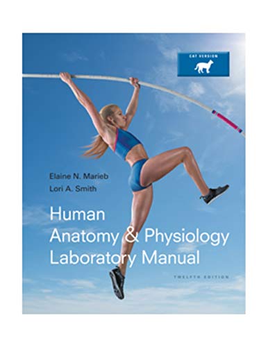 Beispielbild fr Human Anatomy & Physiology Laboratory Manual, Cat Version (12th Edition) zum Verkauf von HPB-Red