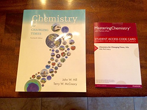 Imagen de archivo de Chemistry For Changing Times (14th Edition) a la venta por SecondSale