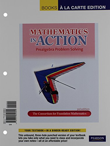 MATH IN ACTION BOOKS ALC&MML VP&WKSHTS PKG Format: Kit/Package/ShrinkWrap - Consortium for Foundation Mathematics
