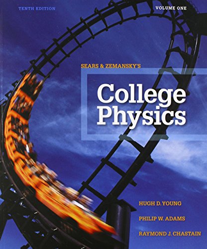 Imagen de archivo de College Physics Volume 1 (Chs. 1-16) a la venta por Red's Corner LLC