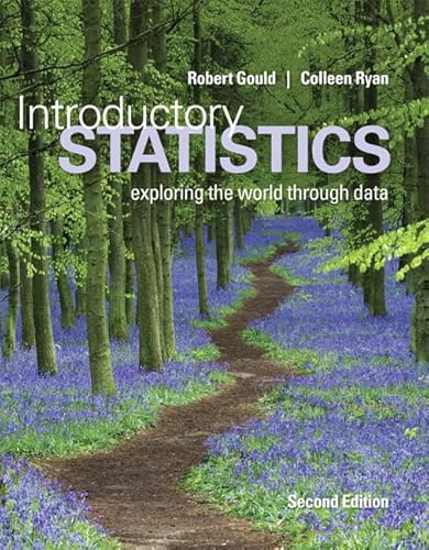 Imagen de archivo de Introductory Statistics: Exploring the World Through Data a la venta por Books Unplugged