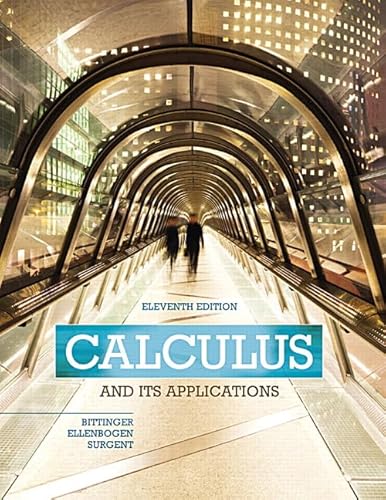 9780321979391: Calculus and Its Applications