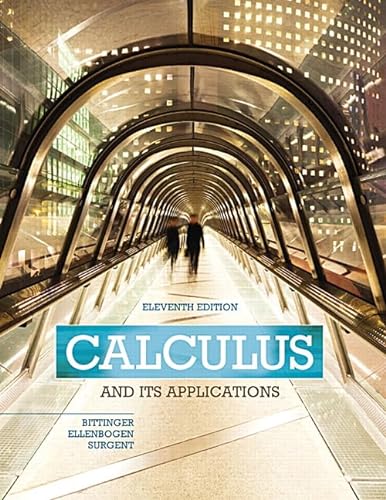 Stock image for Calculus and Its Applications (11th Edition) for sale by Indiana Book Company