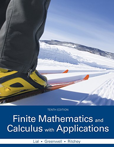 Stock image for Finite Mathematics and Calculus with Applications (10th Edition) for sale by SecondSale