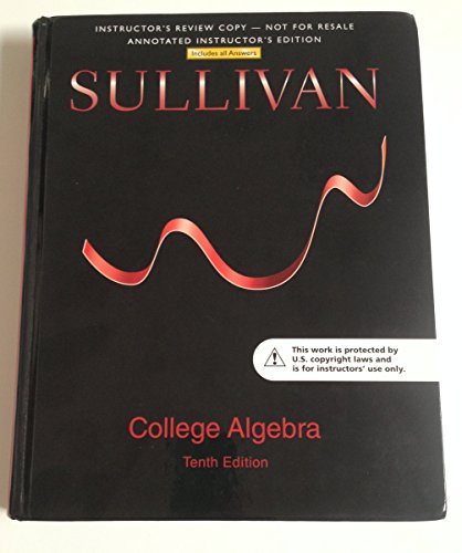 9780321979476: College Algebra