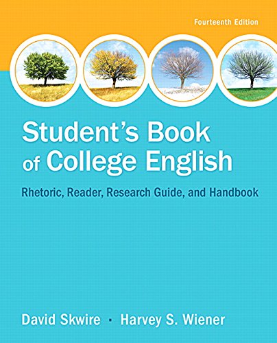 Beispielbild fr Student's Book of College English (14th Edition) zum Verkauf von BooksRun