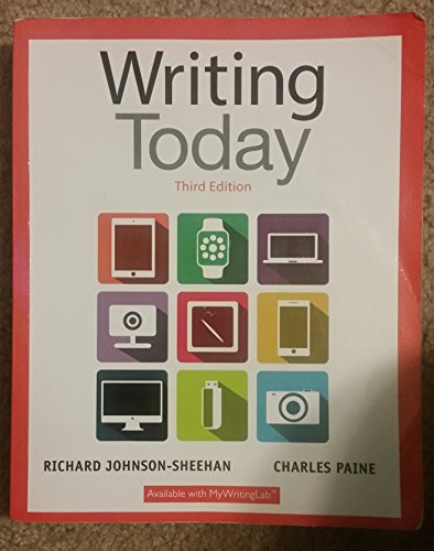 9780321984654: Writing Today