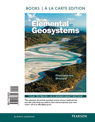 Beispielbild fr Elemental Geosystems, Books a la Carte Edition (8th Edition) zum Verkauf von BooksRun