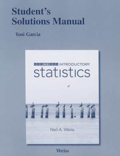 Stock image for Student Solutions Manual for Introductory Statistics for sale by ThriftBooks-Atlanta