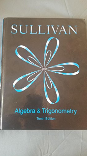 Stock image for Algebra and Trigonometry for sale by Blue Vase Books