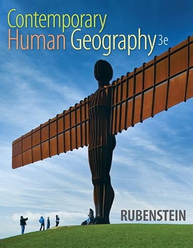 Imagen de archivo de Contemporary Human Geography a la venta por Better World Books