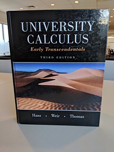 Imagen de archivo de University Calculus: Early Transcendentals a la venta por HPB-Red