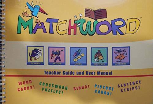 9780322037519: MatchWord Teacher Guide and User Manual