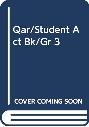 9780322077553: Qar/Student Act Bk/Gr 3