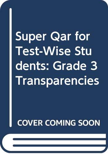 9780322077706: Super Qar for Test-Wise Students: Grade 3 Transparencies