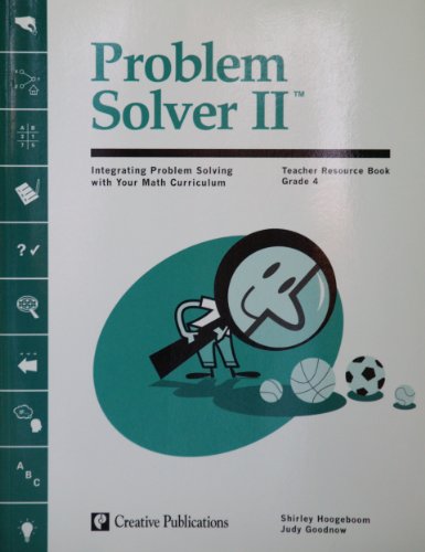 Beispielbild fr Problem Solver II: Grade 4 Teacher Guide zum Verkauf von Blue Vase Books