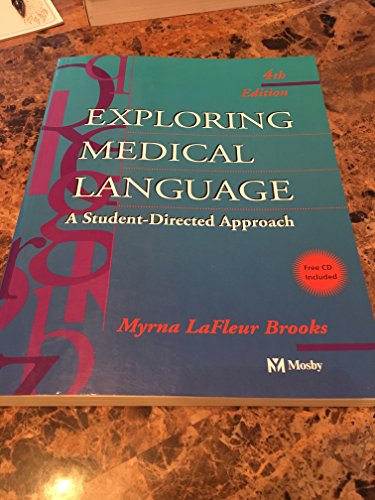 Stock image for Exploring Medical Language: A Student-Directed Approach (Book with CD-ROM for Windows and Macintosh with Flashcards) for sale by A Team Books
