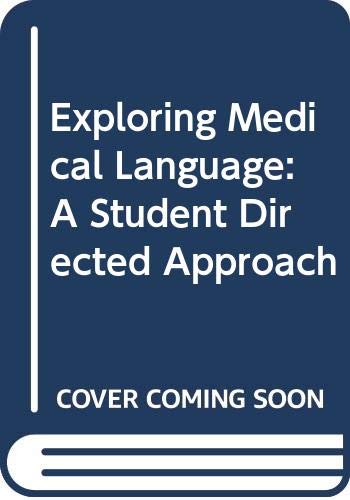 Stock image for Instructor's Manual to Accompany Exploring Medical Language: A Student Directed Approach 4th Edition for sale by BookScene