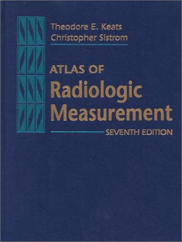 Stock image for Atlas of Radiologic Measurement for sale by HPB-Red