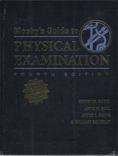 Imagen de archivo de Mosby's Guide to Physical Examination a la venta por Reliant Bookstore