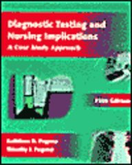 Beispielbild fr DIAGNOSTIC TESTING AND NURSING I zum Verkauf von BennettBooksLtd