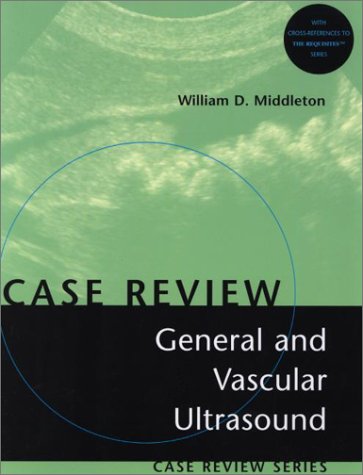 Beispielbild fr General and Vascular Ultrasound zum Verkauf von Better World Books