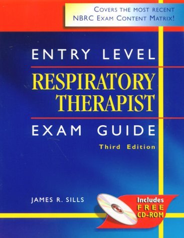Stock image for Entry Level Respiratory Therapist Exam Guide (Book with CD-ROM) for sale by Wonder Book