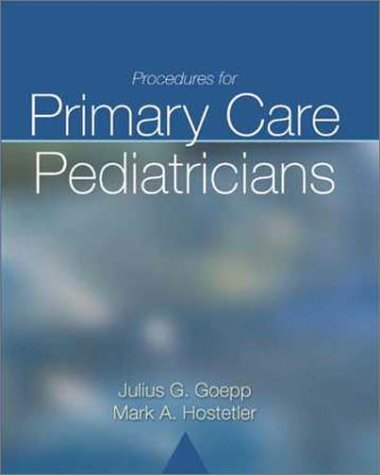 9780323009089: Procedures for Primary Care Pediatricians