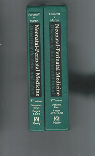 Stock image for Neonatal-Perinatal Medicine: Diseases of the Fetus and Infant, 2-Volume Set (Current Therapy in Neonatal-Perinatal Medicine) (Volume 1) for sale by Anybook.com