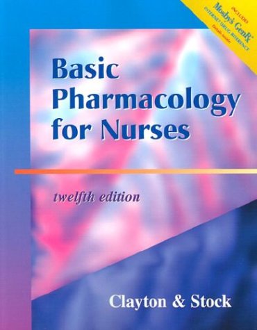 Imagen de archivo de Basic Pharmacology for Nurses (12th Edition) a la venta por The Book Cellar, LLC