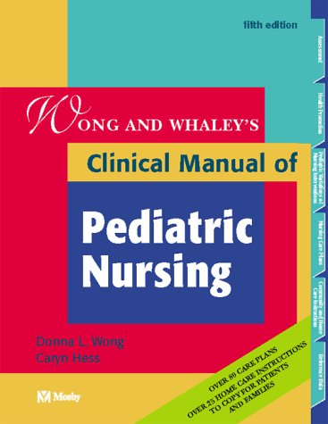 Imagen de archivo de Clinical Manual of Pediatric Nursing a la venta por Better World Books