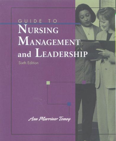 Stock image for Guide to Nursing Management and Leadership for sale by Starx Products