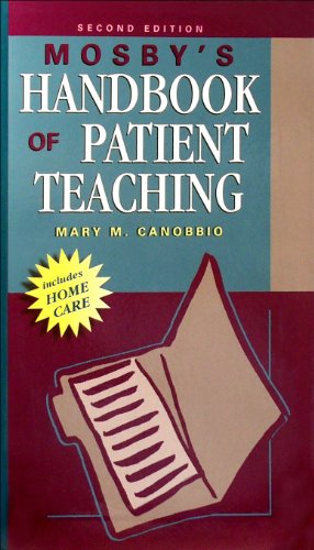 Imagen de archivo de Handbook of Patient Teaching a la venta por Better World Books