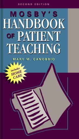 9780323011037: Mosby's Handbook of Patient Teaching