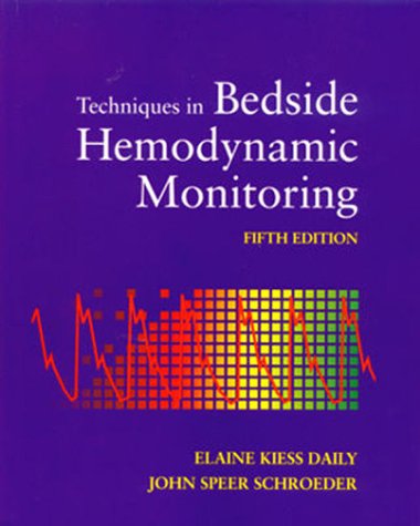 Beispielbild fr Techniques in Bedside Hemodynamic Monitoring, Fifth Edition zum Verkauf von HPB-Red