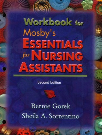 Imagen de archivo de Workbook to Accompany Mosby's Essentials for Nursing Assistants a la venta por HPB-Red