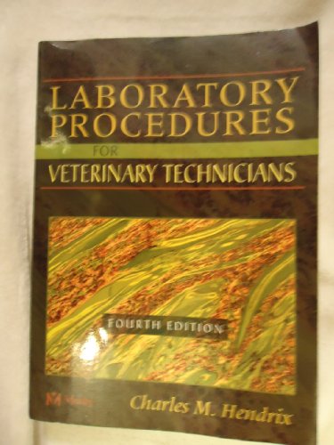 Stock image for Laboratory Procedures for Veterinary Technicians for sale by SecondSale