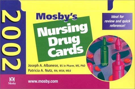 Stock image for Mosby's 2002 Nursing Drug Cards for sale by Books Puddle