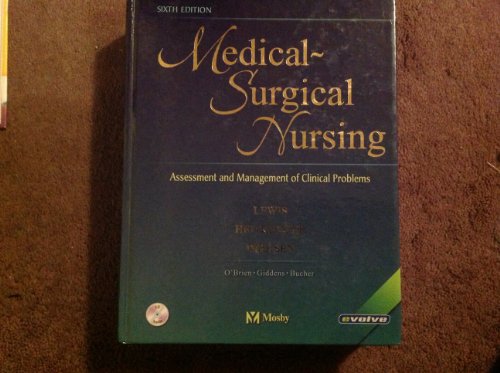 Imagen de archivo de Medical Surgical Nursing: Assessment and Management of Clinical Problems a la venta por BookHolders
