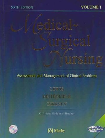 Beispielbild fr Medical-Surgical Nursing: Assessment and Management of Clinical Problems (2 volume set) zum Verkauf von SecondSale