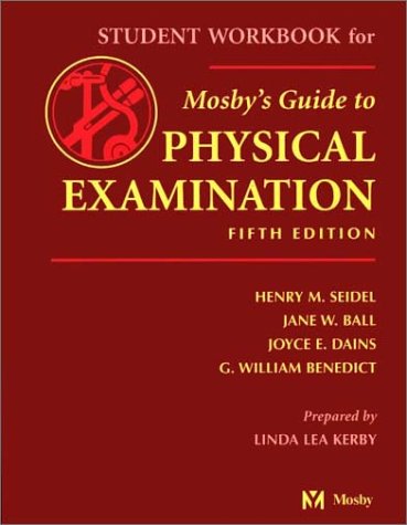 Beispielbild fr Student Workbook to Accompany Mosby's Guide to Physical Examination zum Verkauf von HPB-Red