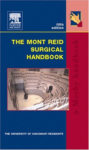 9780323017046: The Mont Reid Surgical Handbook (Mobile Medicine)