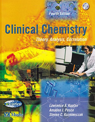 Beispielbild fr Clinical Chemistry : Theory, Analysis, Correlation zum Verkauf von Better World Books