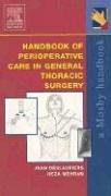 Beispielbild fr Handbook of Perioperative Care in General Thoracic Surgery (Mobile Medicine) zum Verkauf von Goodwill