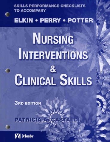 Stock image for Skills Performance Checklists for Nursing Interventions and Clinical Skills for sale by HPB-Red