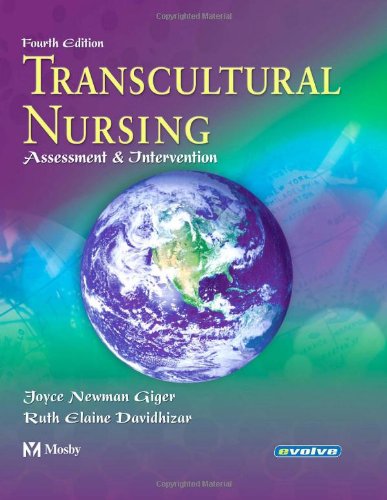 Imagen de archivo de Transcultural Nursing: Assessment & Intervention a la venta por ThriftBooks-Atlanta