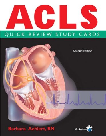 Beispielbild fr ACLS Quick Review Study Cards zum Verkauf von Wonder Book